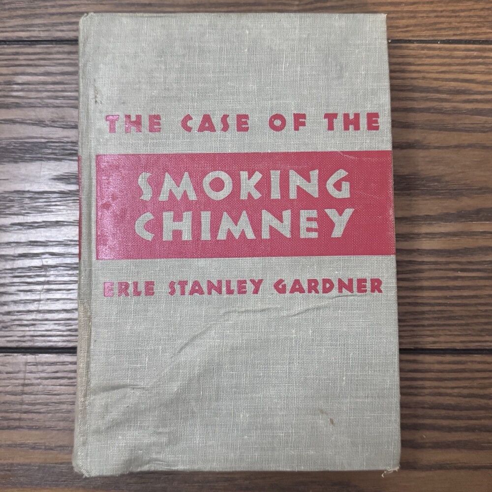 Vintage 1943 The Case of the Smoking Chimney Erle Stanley Gardner Morrow Mystery